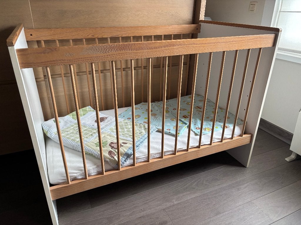 2 lits, Sommier à lattes, Moins de 70 cm, Comme neuf, Enlèvement