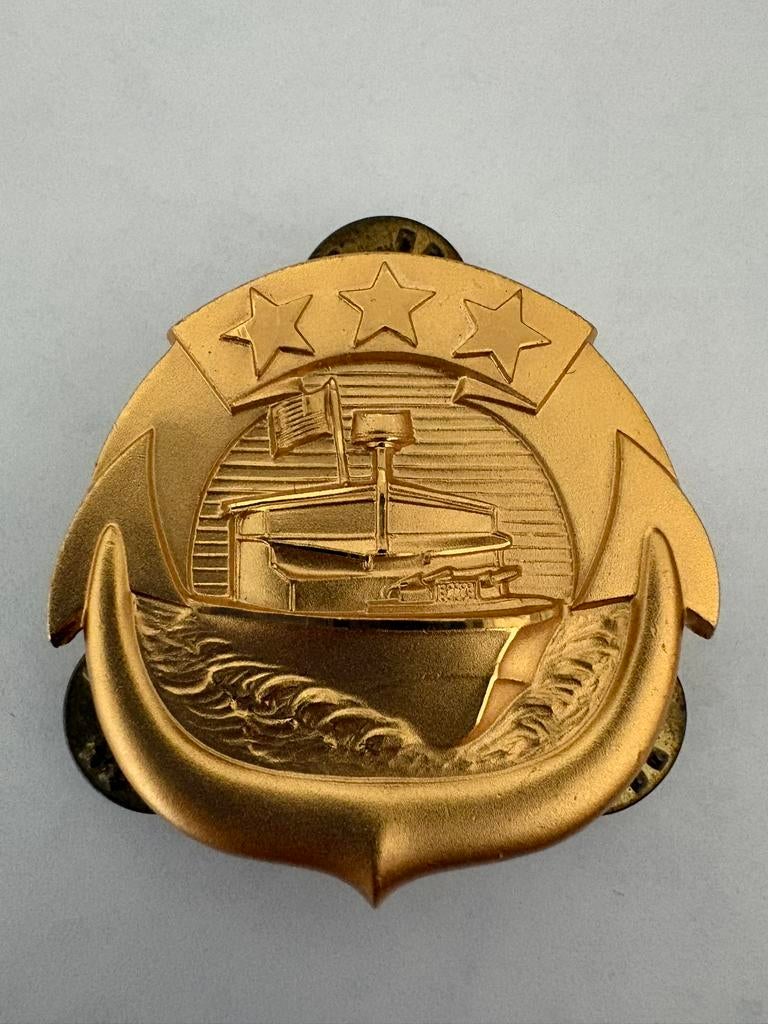 Vintage US Navy Small Craft Badge, Enlèvement ou Envoi