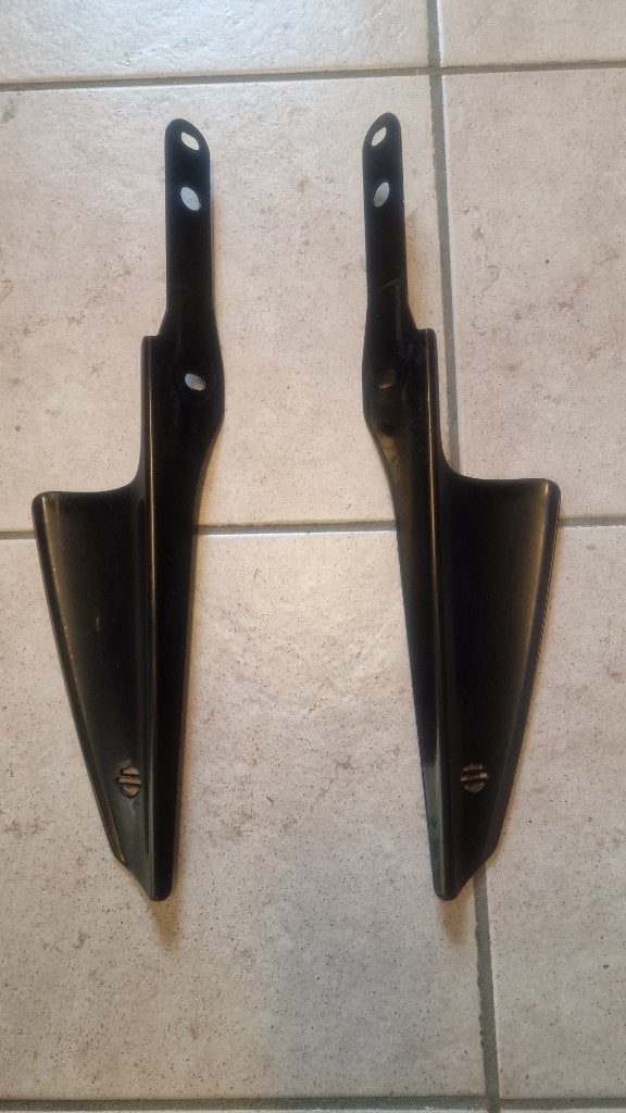 Harley Davidson Fork-Mount Wind Deflectors zwart, Motoren, Ophalen of Verzenden, Gebruikt