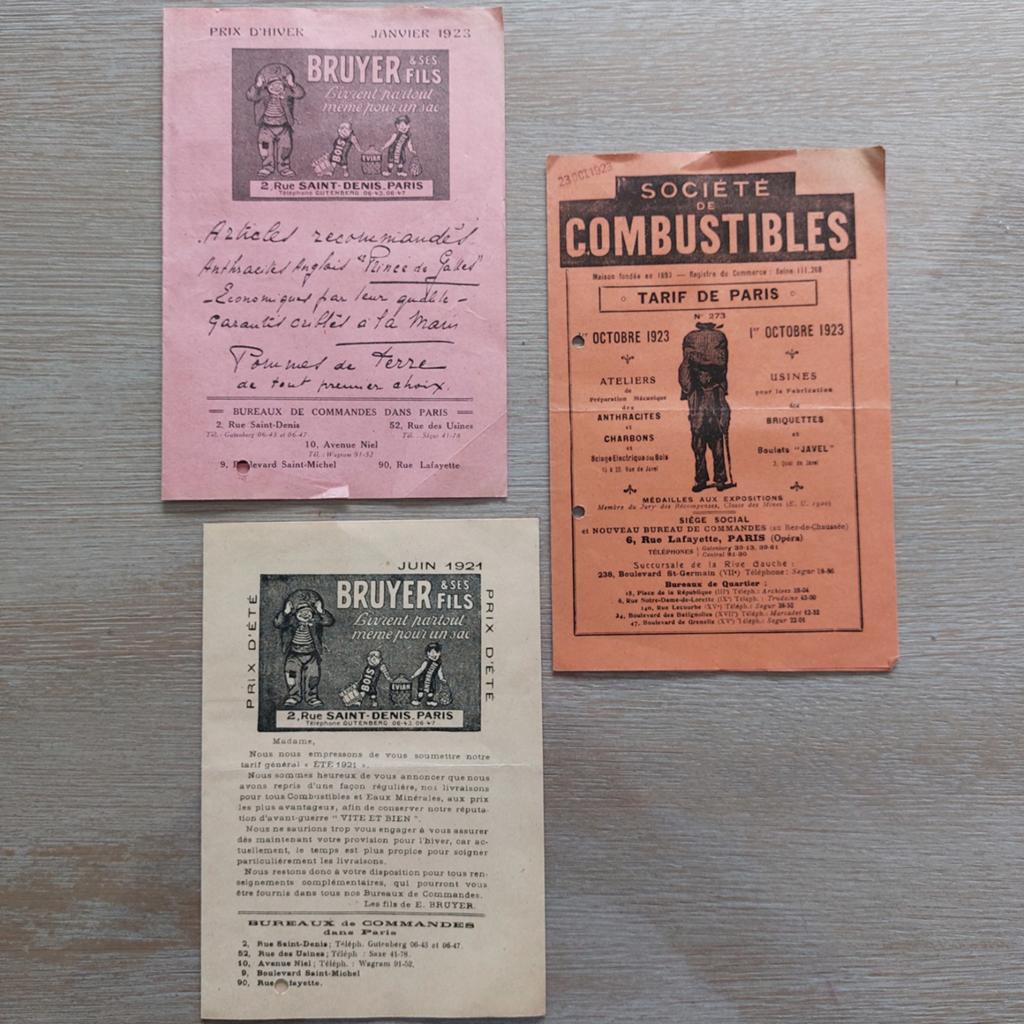 Oude reclameblaadjes (1921-1923), Ophalen of Verzenden