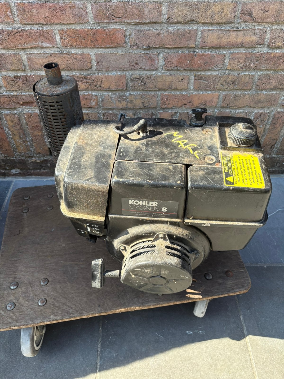 Honda motor Kohler, Doe-het-zelf en Bouw, Ophalen, Gebruikt, Benzinemotor, 1400 tot 1800 rpm