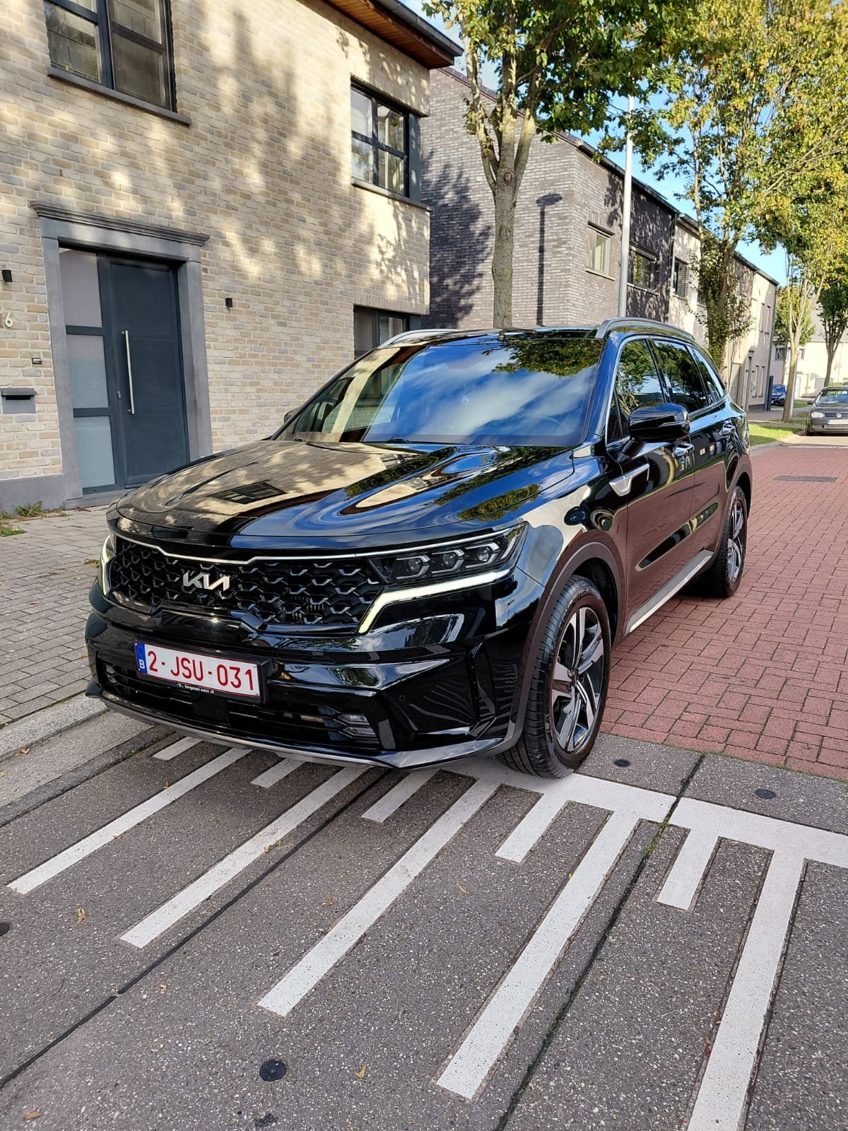Kia Sorento SUV Hybride 2022 _ 68.000 km quasi FULL OPTION, Auto's, Automaat, Sorento, Te koop, Hybride Elektrisch/Benzine