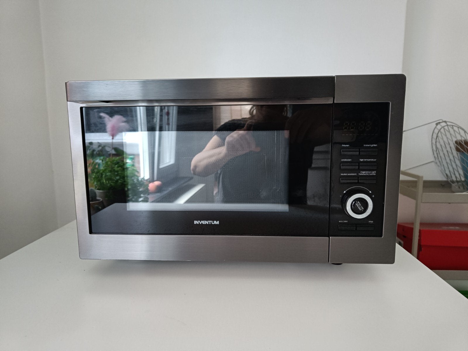 combi oven, Elektronische apparatuur, Ophalen, Zo goed als nieuw, Combi-microgolfoven, Crisp