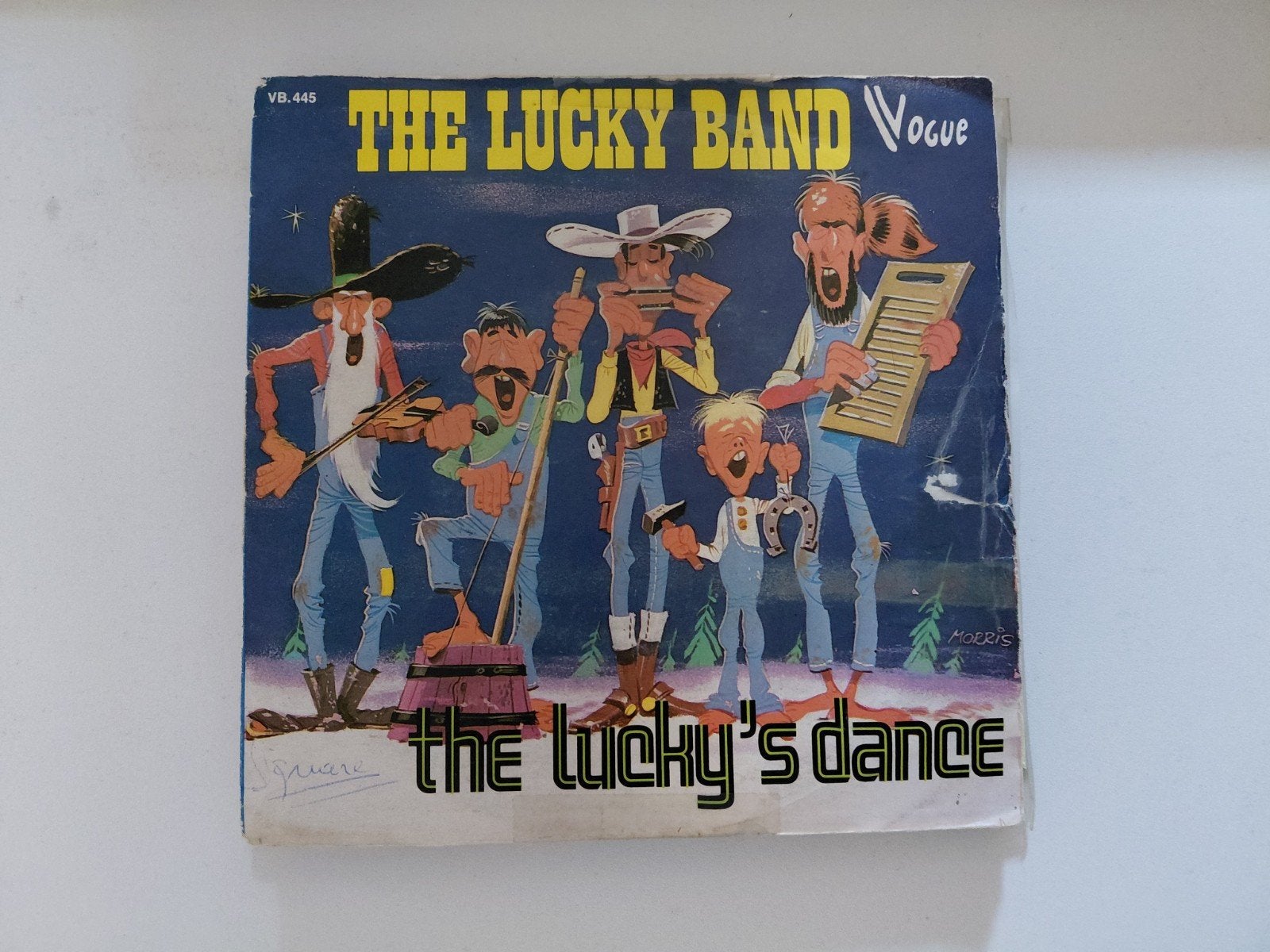 The Lucky Band - The Lucky's Dance / Gallo Square Dance, Envoi, Utilisé, 7 inch