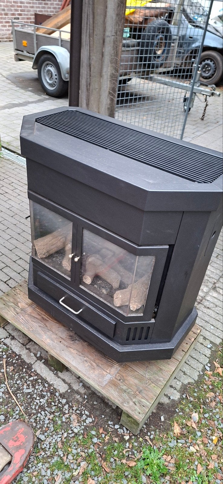 Gaskachel Well straler A108R HR /02 type B11BS 10,46 kW, Huis en Inrichting, Ophalen