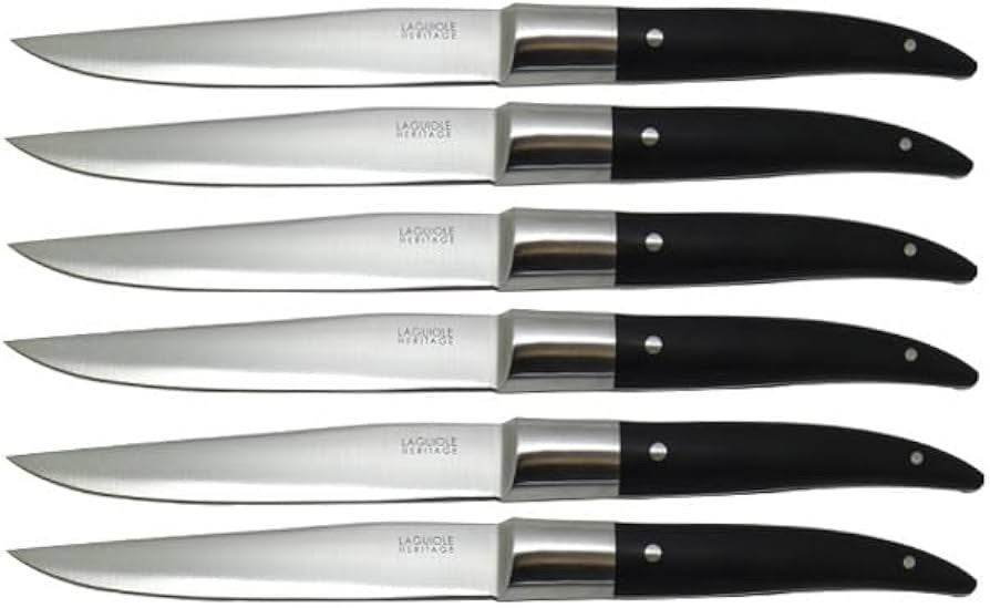 LAGUIOLE EVOLUTION steakmessen 6 stuks, Ophalen, Bestekset, Eetmes, Nieuw