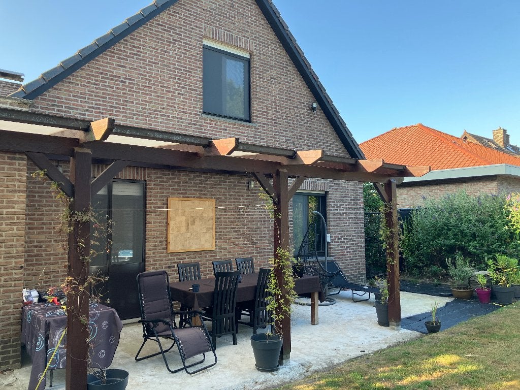 Overkapping terras met dakgoot, Tuin en Terras, Overkappingen, Ophalen, Gebruikt, Overige typen