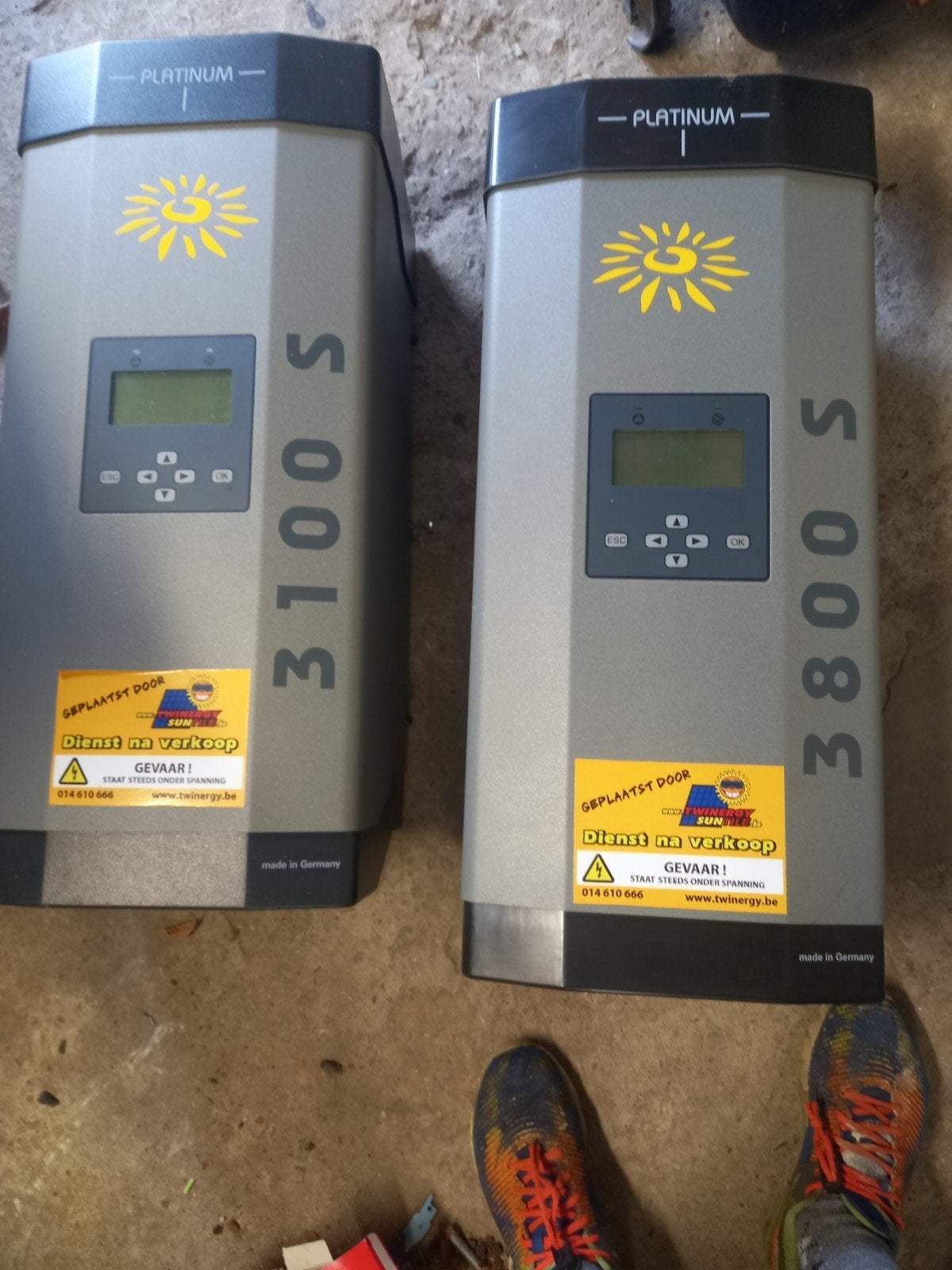 platinum omvormers 3800 en 3100, Doe-het-zelf en Bouw, Ophalen of Verzenden
