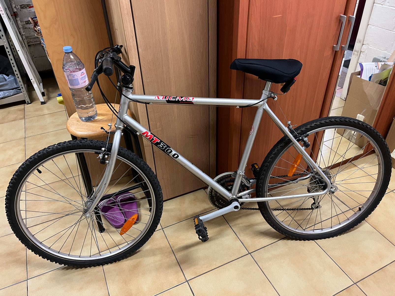 Herenfiets, Gebruikt, 26 inch, Velgrem, 61 tot 65 cm