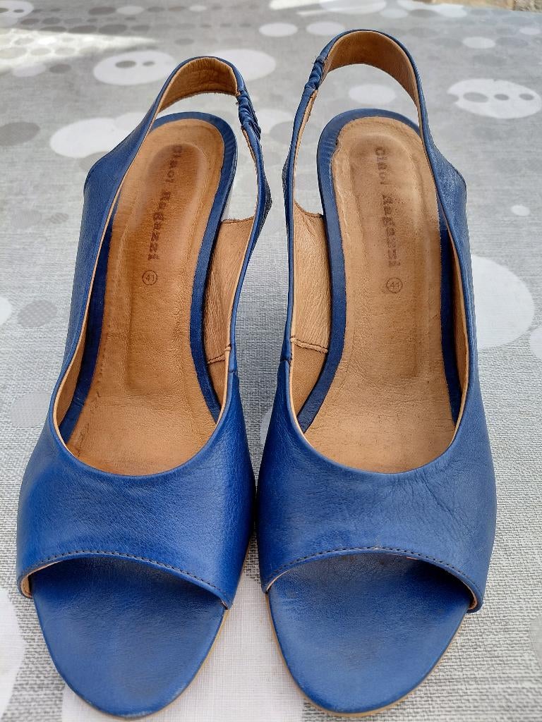 Mooie elegante slingback pumps van Ciao Ragazzi, maat 41, Kleding | Dames, ANDERE, Blauw, Overige typen, Ophalen of Verzenden