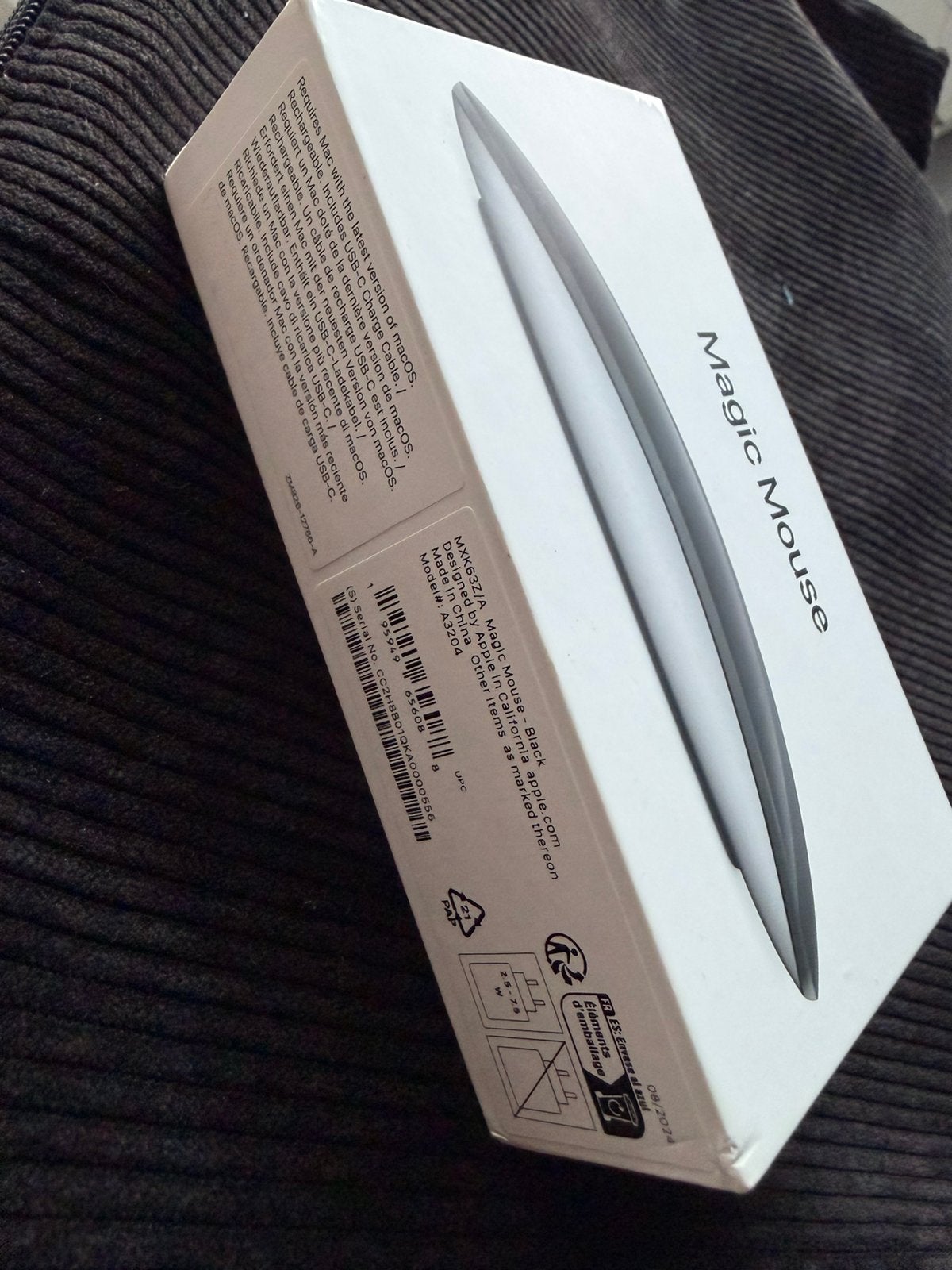 Apple Magic Mouse - Black, Computers en Software, Muizen, Ophalen of Verzenden, Nieuw, Draadloos