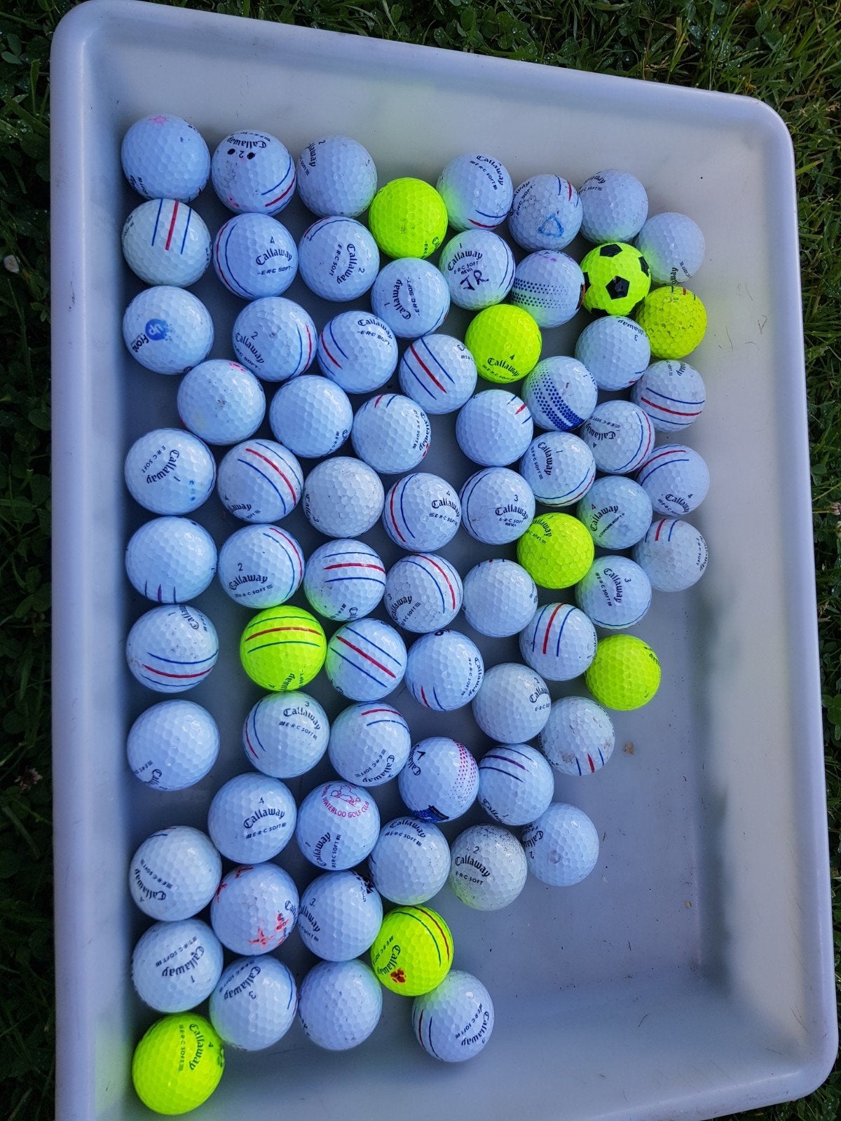 Balles de golf Callaway Chrome soft, Ophalen, Bal(len), Callaway