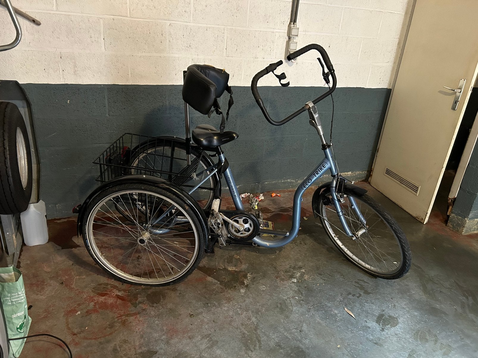 Trike, Ophalen, Gebruikt