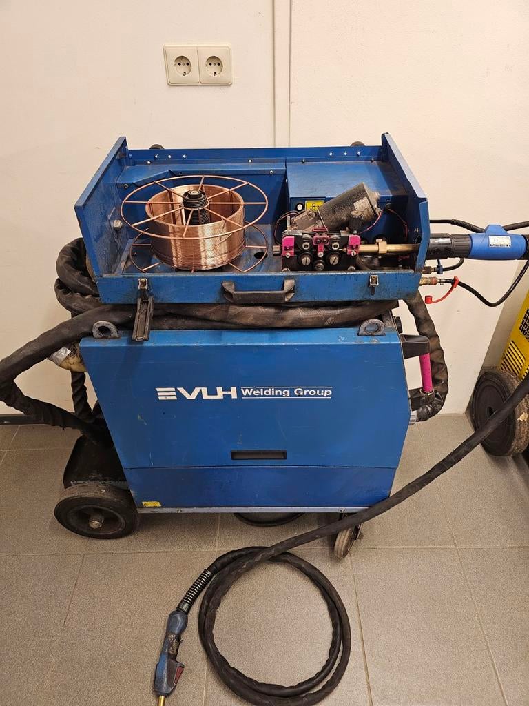 ESS DVK 300 MIGMAG lasapparaat – 400V werkend compleet, Enlèvement, Utilisé, 250 ampères, CO2