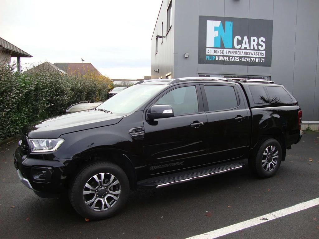 Ford Ranger 212pk, rolplateau, camera, gps, btw in, 2022,led, Autos, Cuir, Achat, Entreprise, 254 g/km