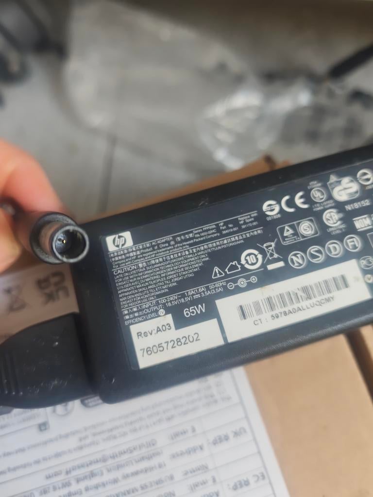 Hp Laptopoplader, Computers en Software, Laptop-opladers, Ophalen