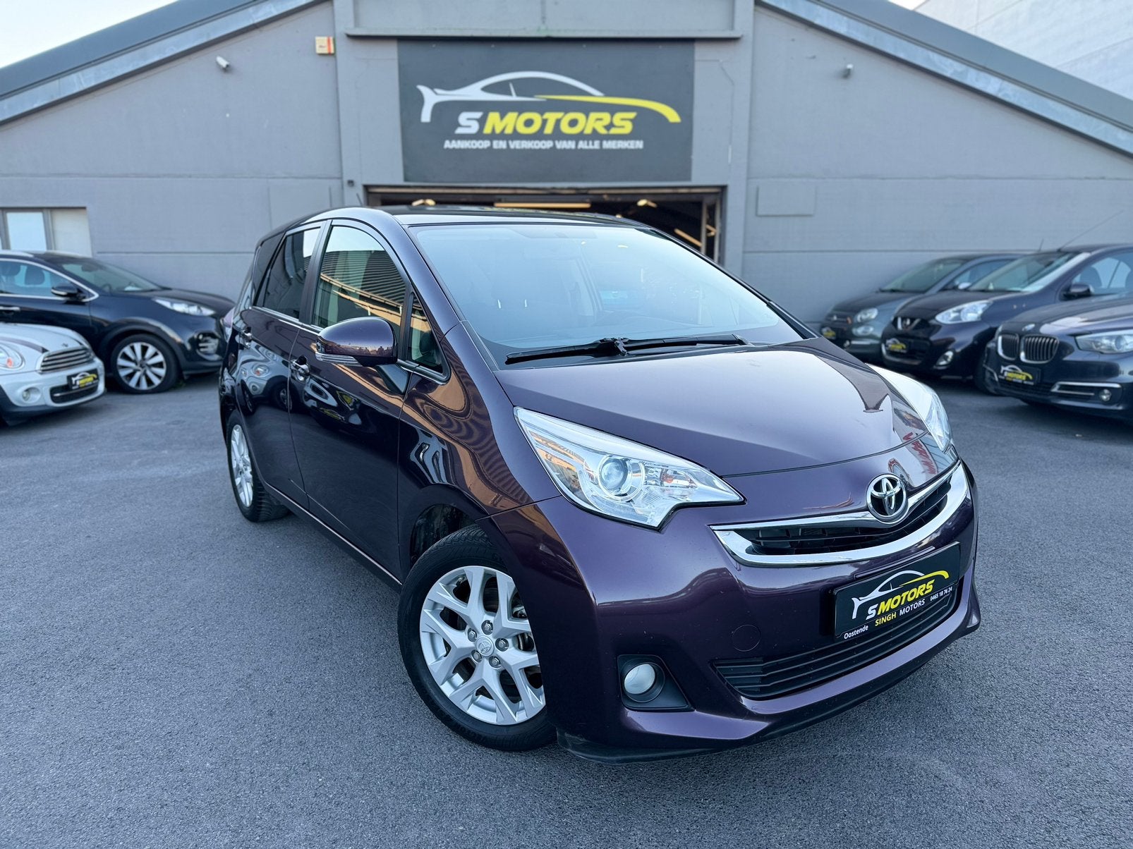 Toyota Verso-S 1.33 VVT-i | Camera | Cruise | GARANTIE |, Autos, Euro 5, Achat, Entreprise, Boîte manuelle