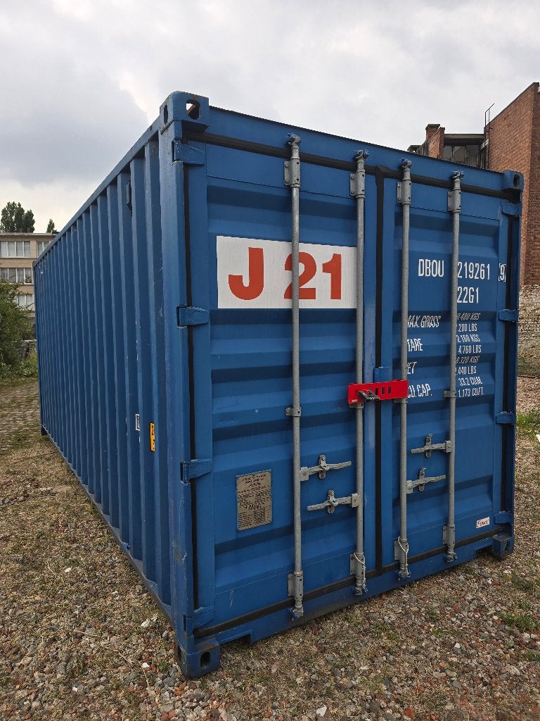 20 FT ZEE­CONTAINERS TE KOOP – 22 STUKS – RAL 5013, Ophalen