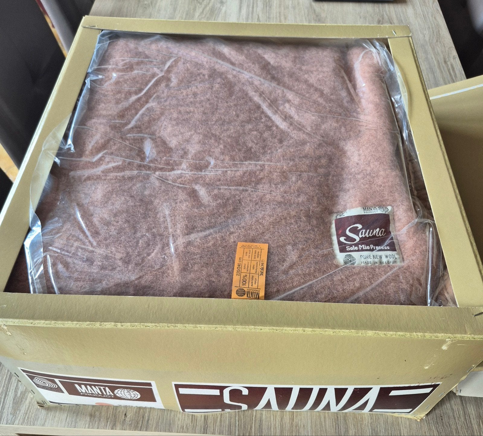 zeer warm deken top kwaliteit, Maison & Meubles, Enlèvement, Neuf, Beige