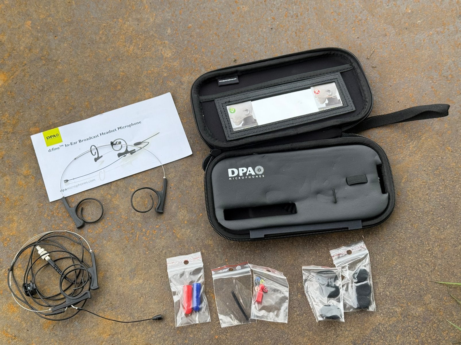 (3) casque DPA d:fine CORE 4266 avec connecteur Lemo, Musique & Instruments, Envoi, Comme neuf, Autres types, Sans fil