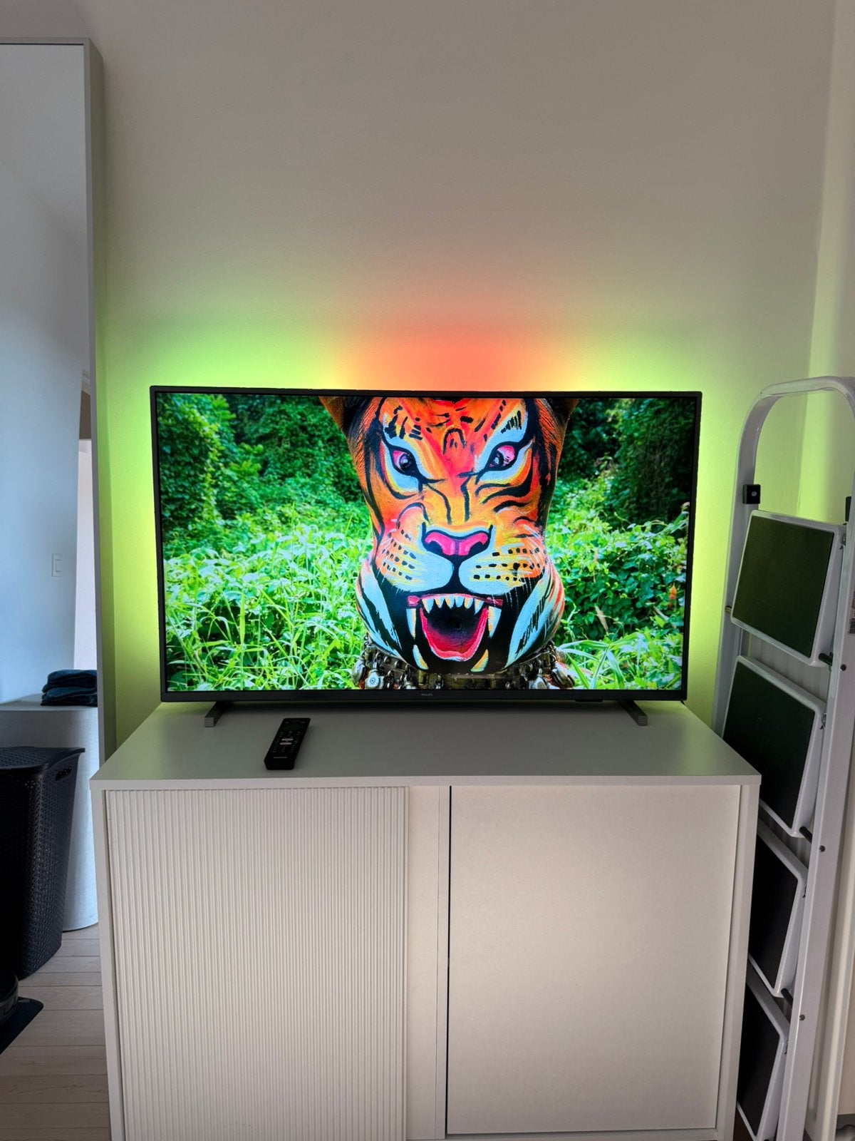 Philips Ambilight 43” 4K HDR, TV, Hi-fi & Vidéo, Télévisions, Enlèvement, Comme neuf, Philips