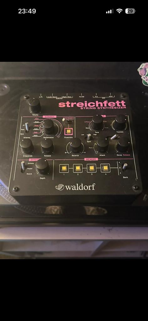 Waldorf streichfett synth, Enlèvement ou Envoi, Comme neuf