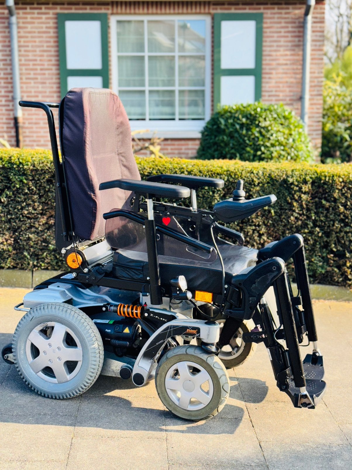 Invacare Storm Fauteuil électrique chaise roulante handicape, Enlèvement ou Envoi, Pliant, Comme neuf, Fauteuil roulant électrique