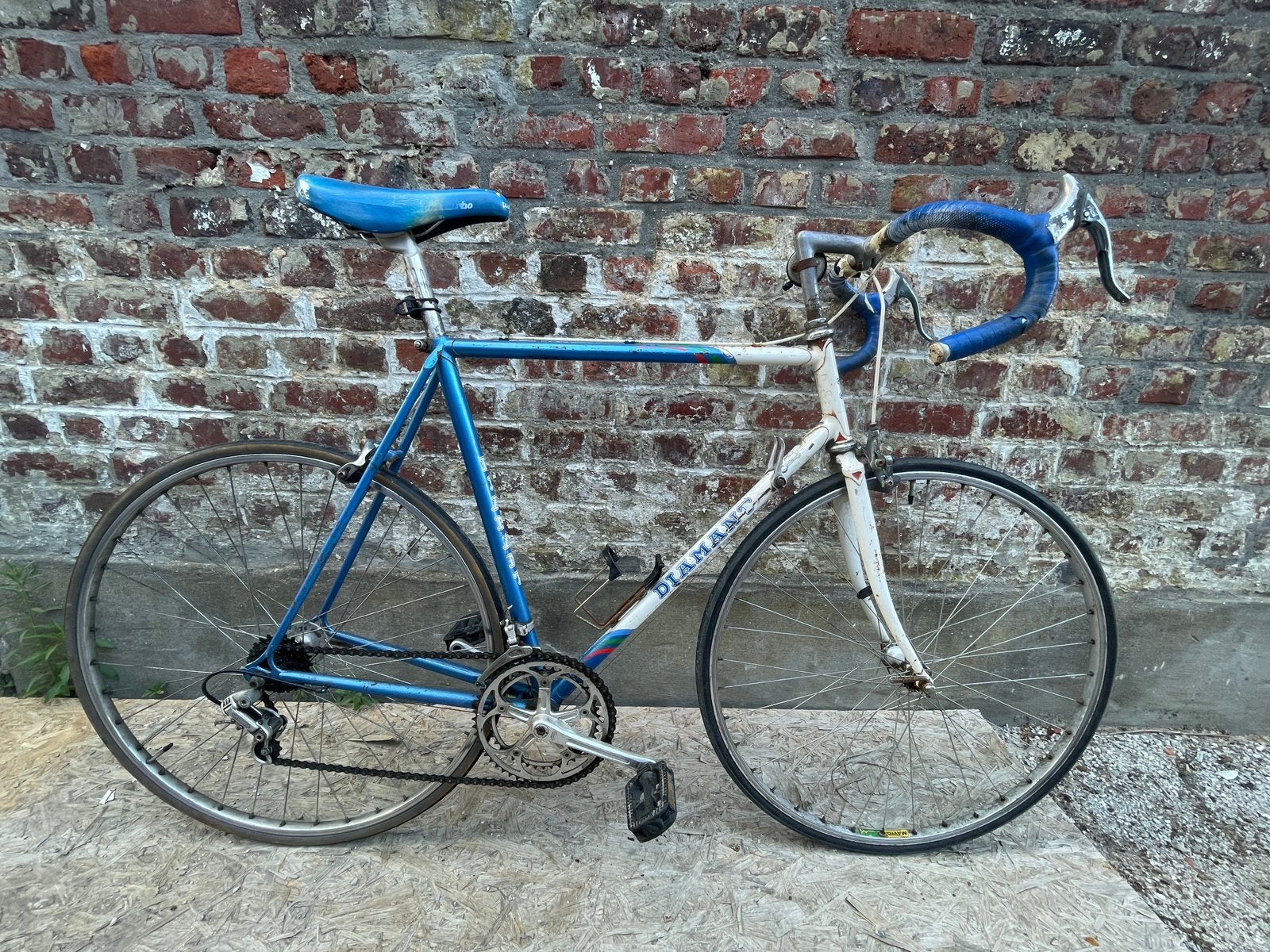 Vintage koersfiets, Ophalen, Gebruikt