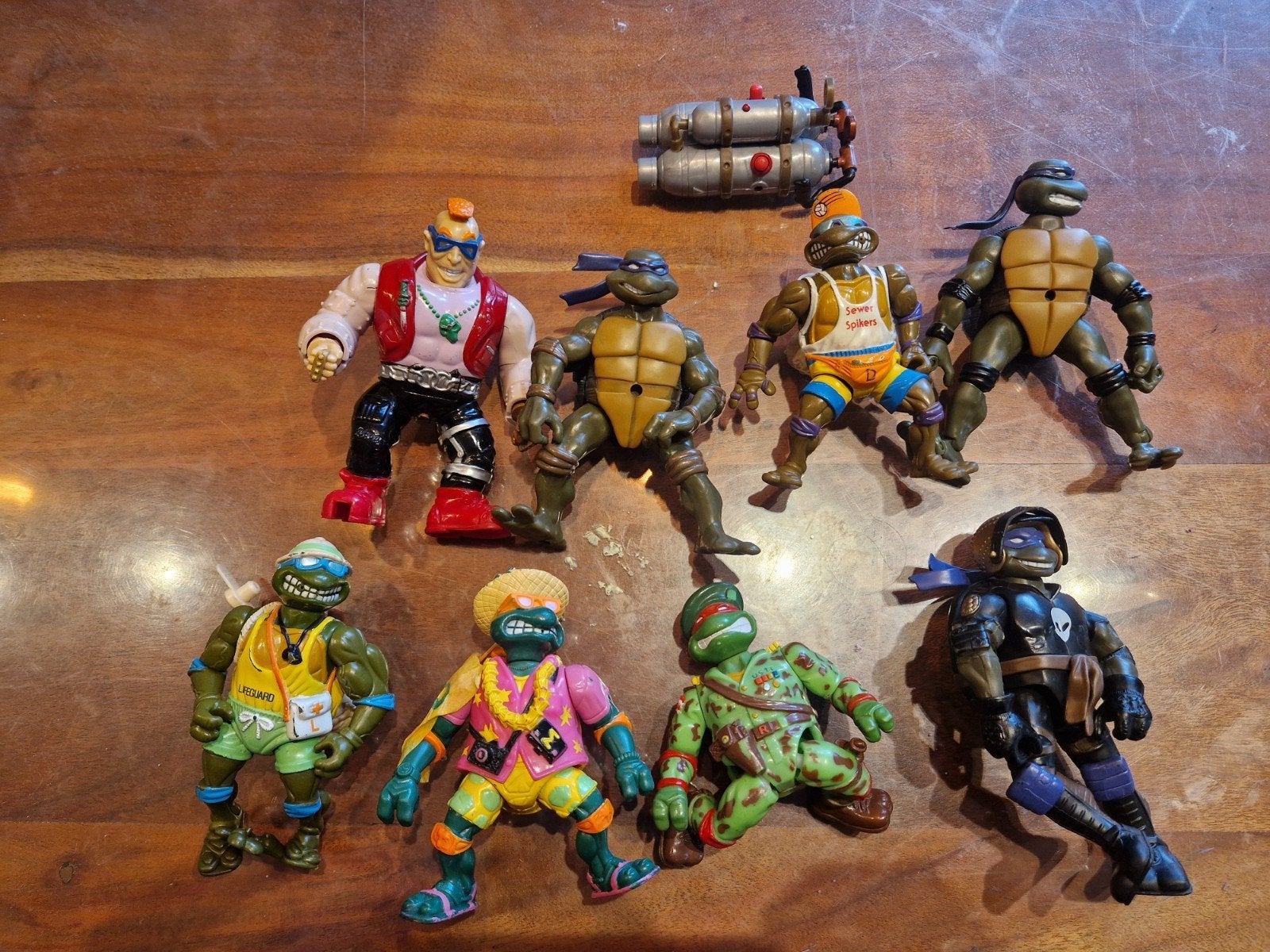Ninja turtles actiefiguren, Ophalen of Verzenden, Gebruikt