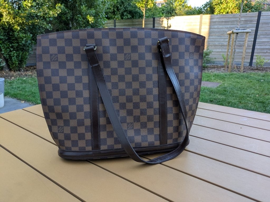 Sac fourre-vintage Louis Vuitton Damier Ebene - authentique, Bijoux, Sacs & Beauté, Sacs | Sacs Femme, Utilisé, Sac à main, Brun