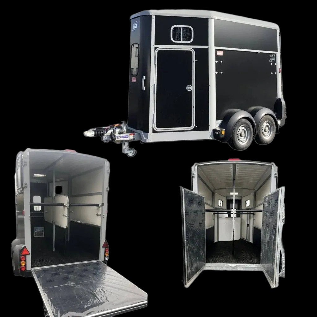 GEZOCHT: 2-paardstrailer, Dieren en Toebehoren, Ophalen, Gebruikt, Aluminium, 2-paards trailer