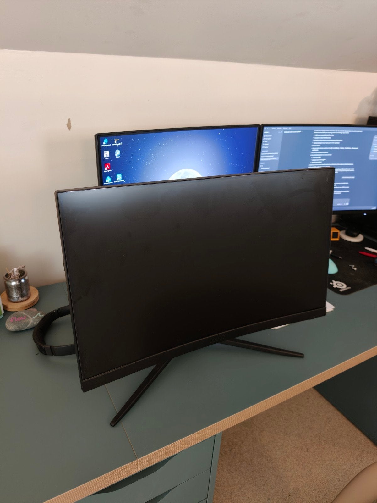 MSI MAG241C 24'' 144hz pc monitor, MSI, Hoofdtelefoonaansluiting, 101 t/m 150 Hz, VA
