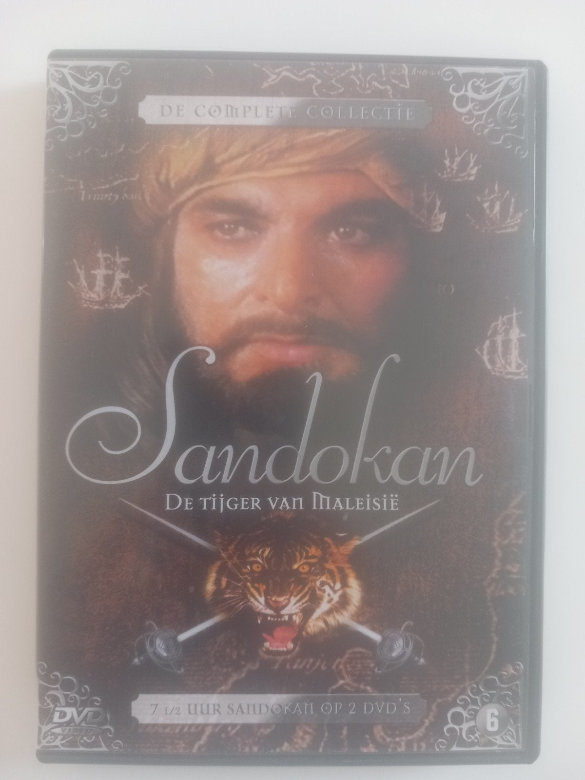 Dvd Sandokan : De Tijger van Maleisie (Miniserie), Ophalen of Verzenden