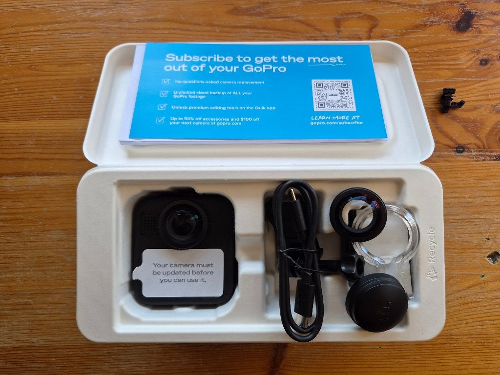 GO PRO MAX 2, TV, Hi-fi & Vidéo, Enlèvement ou Envoi, Comme neuf, GoPro