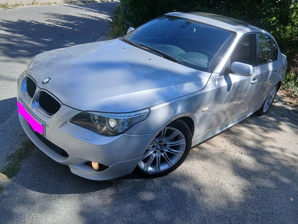 BMW/5-SERIE/PAKKET M/LEER/NAVI/XENON/AIRCO, Auto's, Leder, 5 deurs, Particulier, Te koop