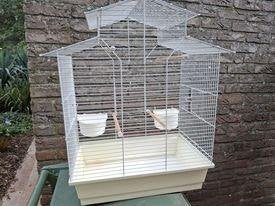 mooie vogelkooi, Ophalen, Vogelkooi
