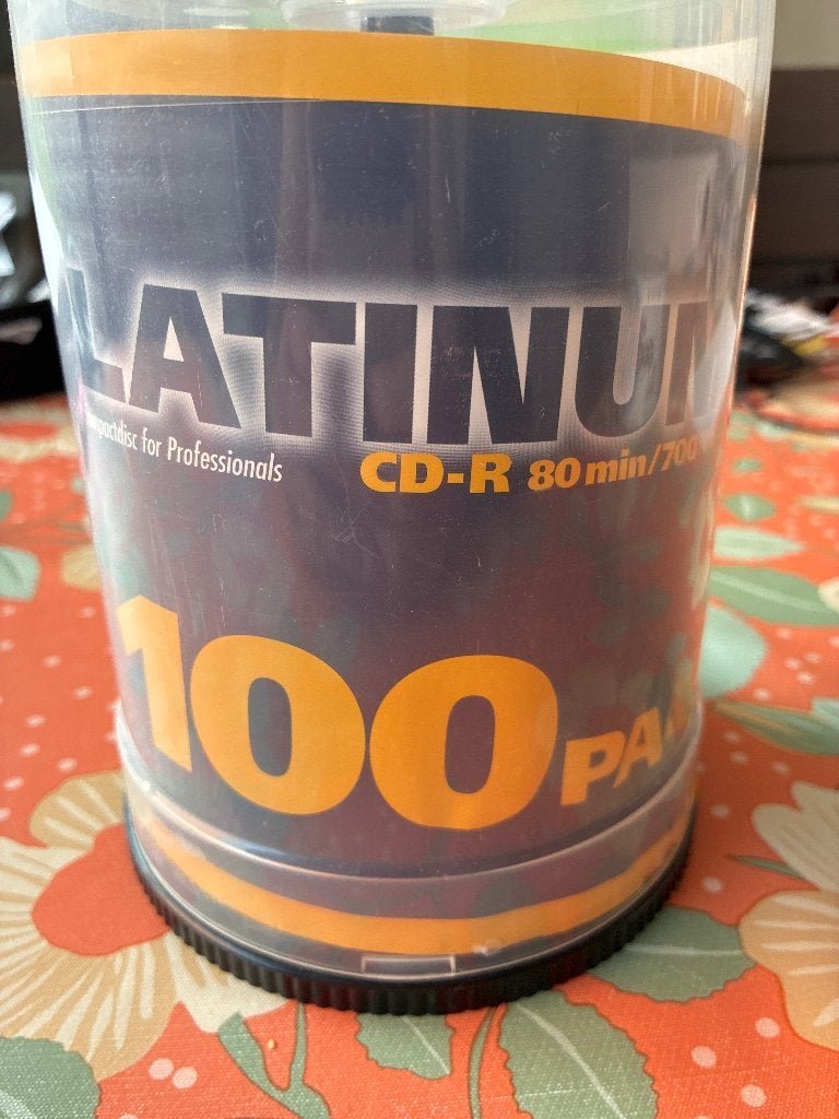 Cdr, Platinum, Réinscriptible, Cd, Comme neuf