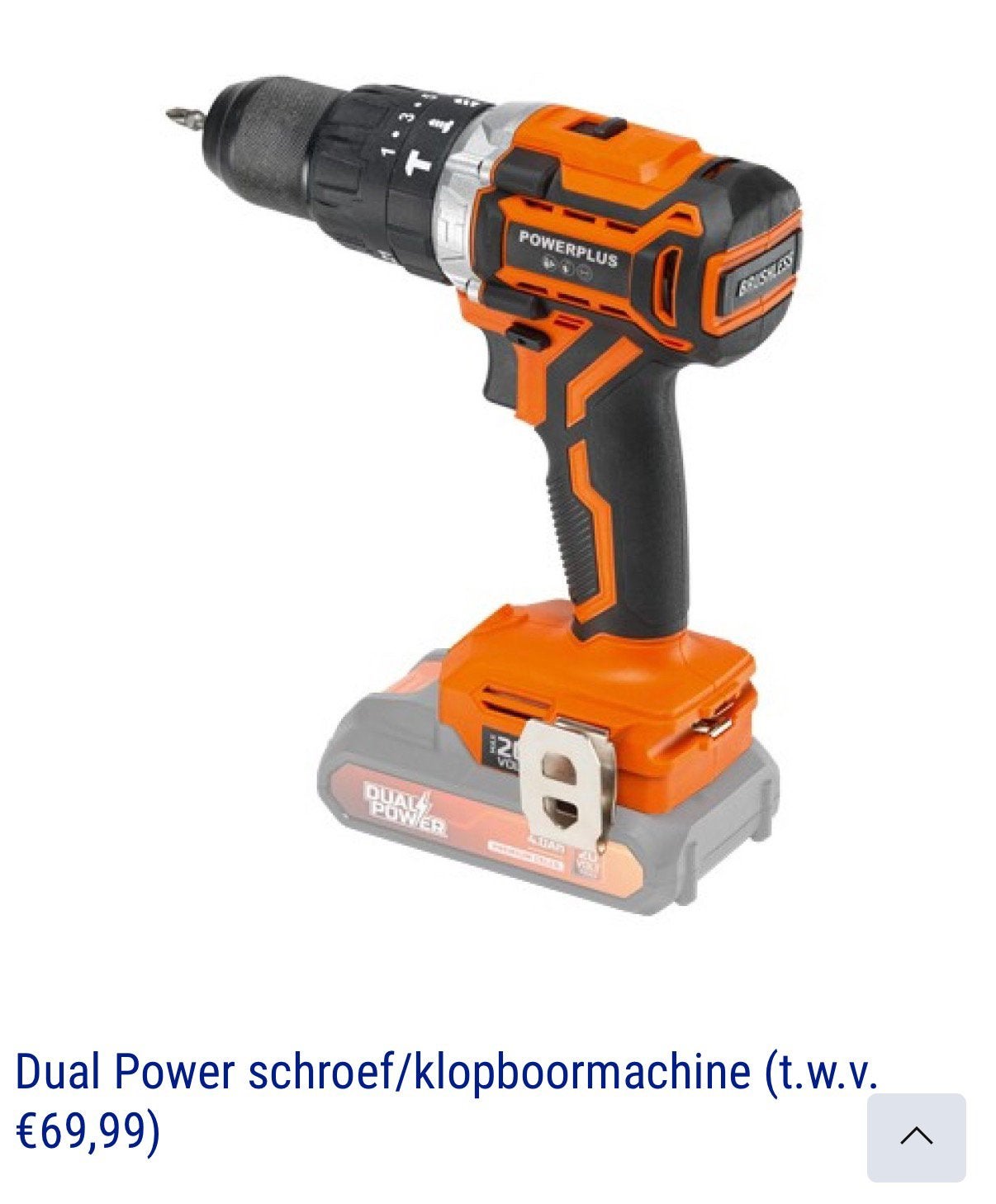 Accu boormachine + batterij + lader, Ophalen, Nieuw, Boormachine, Variabele snelheid
