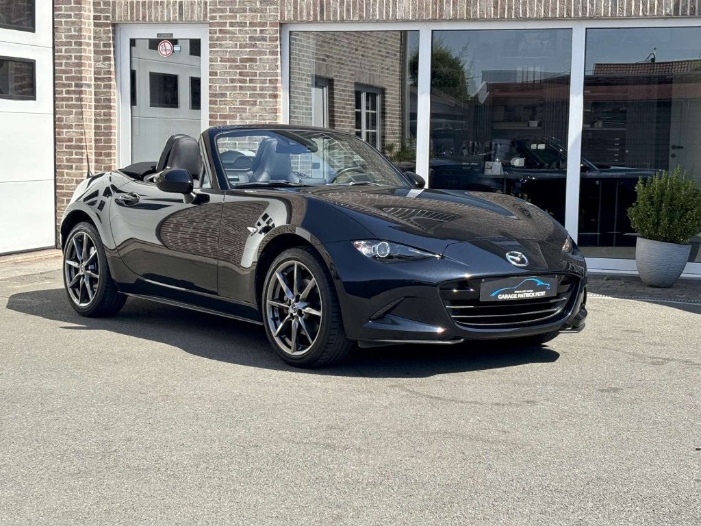 Mazda MX-5 2.0 ND SKYCRUISE / ULTER / 46000km / 12m wb, Auto's, Dealer onderhouden, Achterwielaandrijving, 4 cilinders, Cabriolet