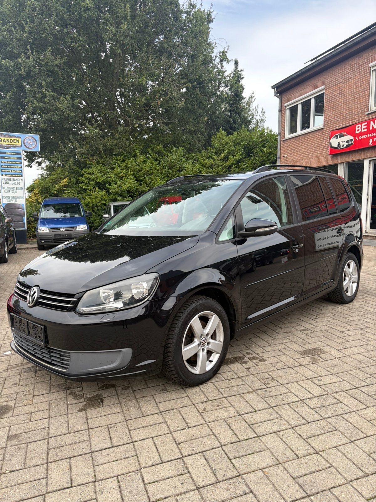 Vw touran 1.2 Tsi benzine 7 plaats panorama al gekeurd, Autos, Volkswagen, Euro 5, Achat, Entreprise, 7 places