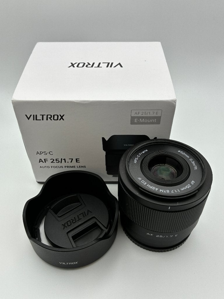 Objectif à focale fixe Viltrox Air 25 mm F/1.7 pour Sony E, TV, Hi-fi & Vidéo, Neuf, 25 mm, Enlèvement ou Envoi, Monture Sony E