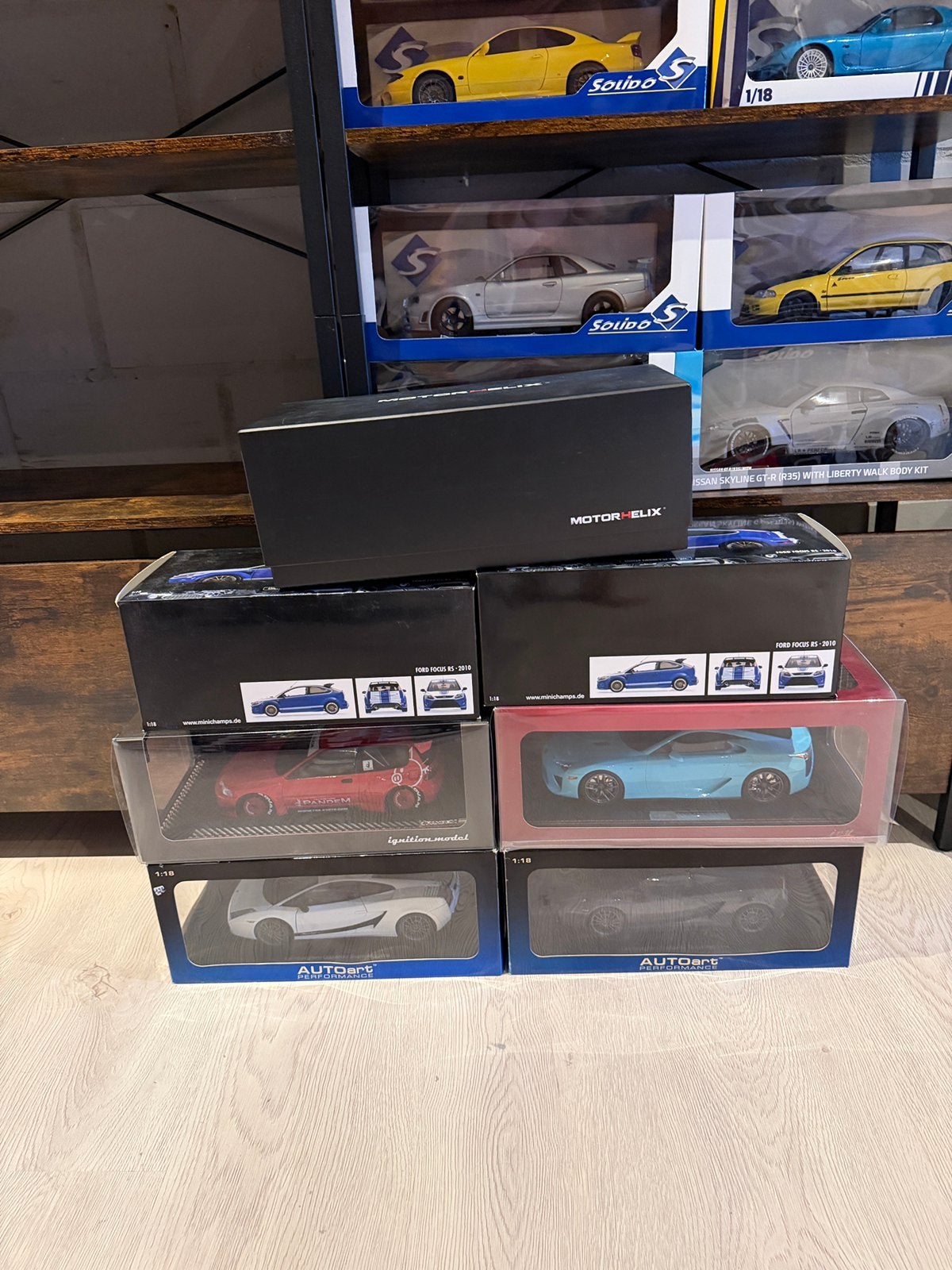 7x exclusieve modellen. AutoArt, ivy models,.., Hobby en Vrije tijd, Modelauto's | 1:18, Ophalen, Zo goed als nieuw, Autoart