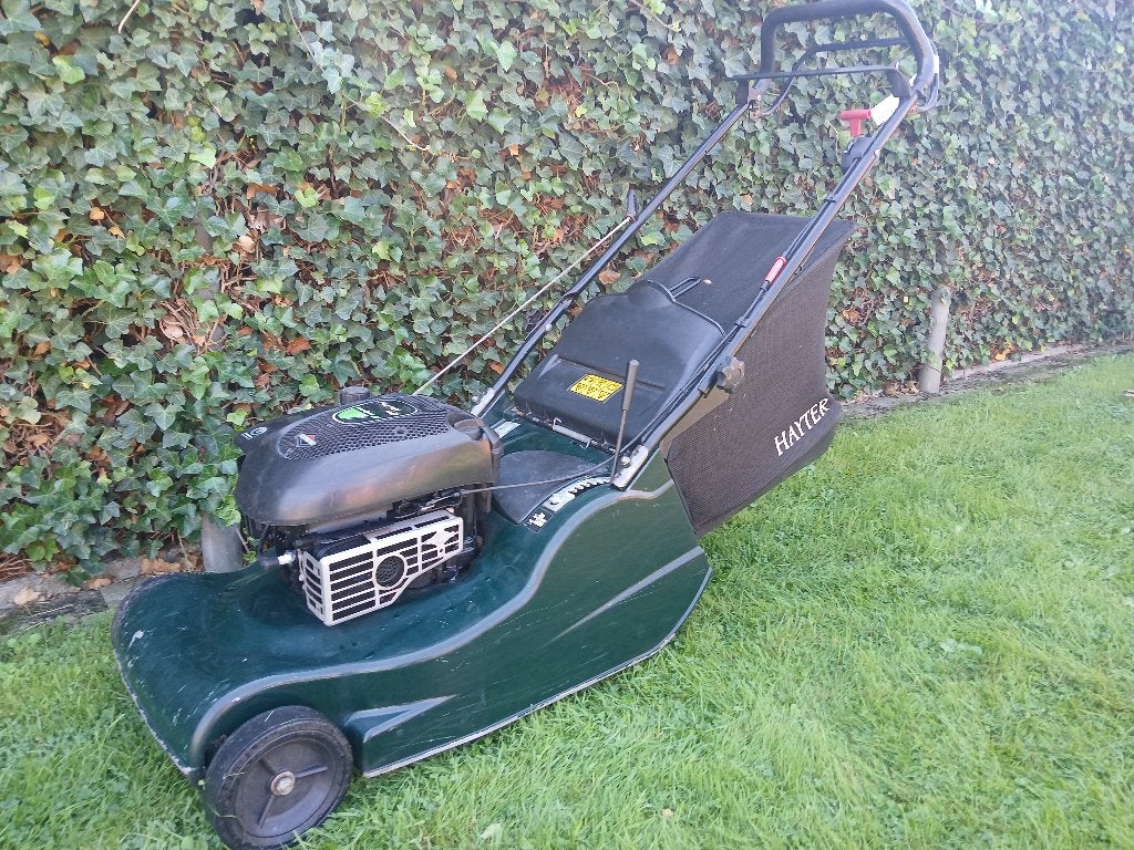 Hayter harrier 48 met vario, Tondeuse rotative, Tondeuses à gazon à essence, Enlèvement, Utilisé