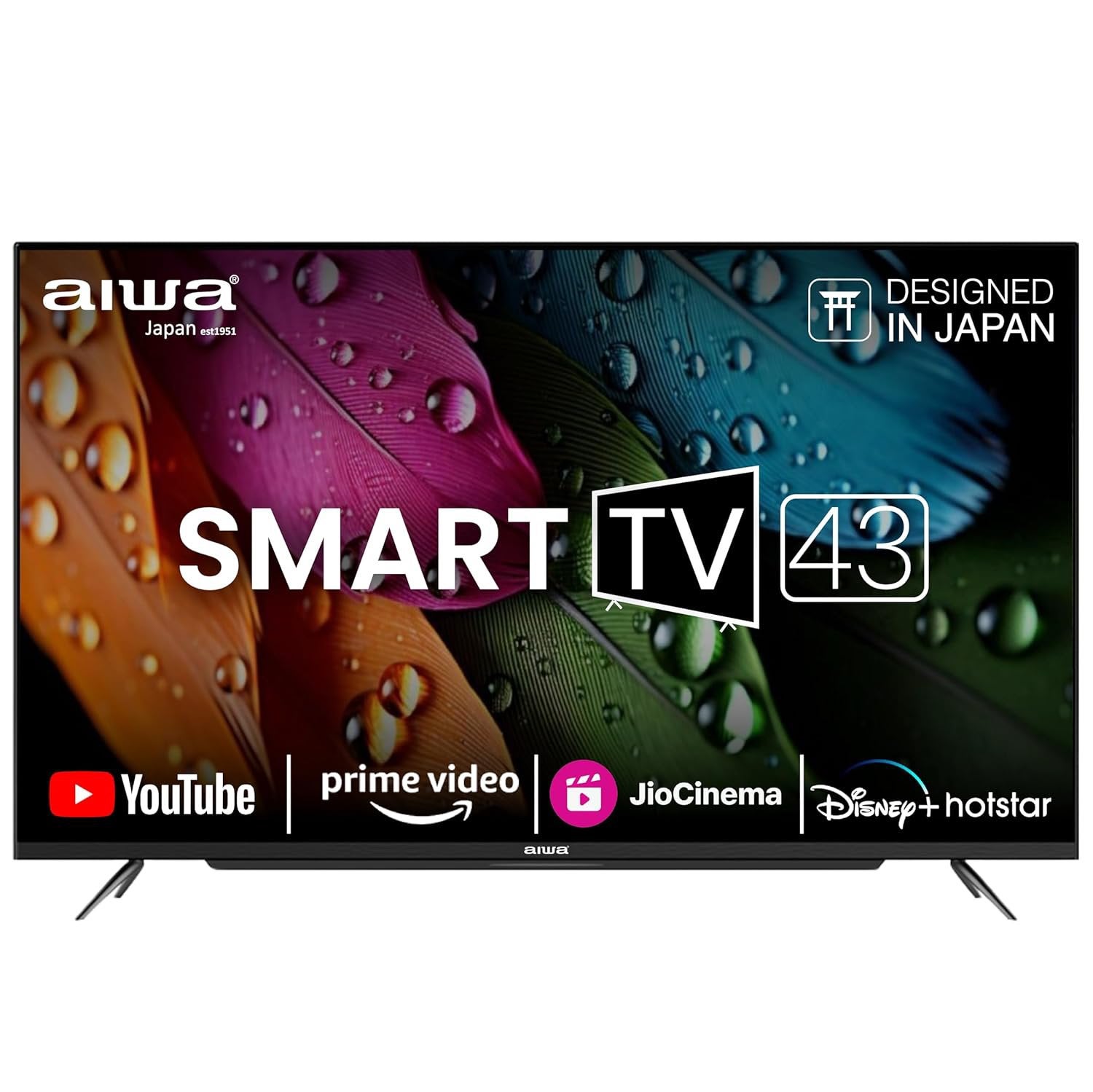 Aiwa 43 inch smart led tv (nieuwstaat), Ophalen, Zo goed als nieuw, LED, Smart TV