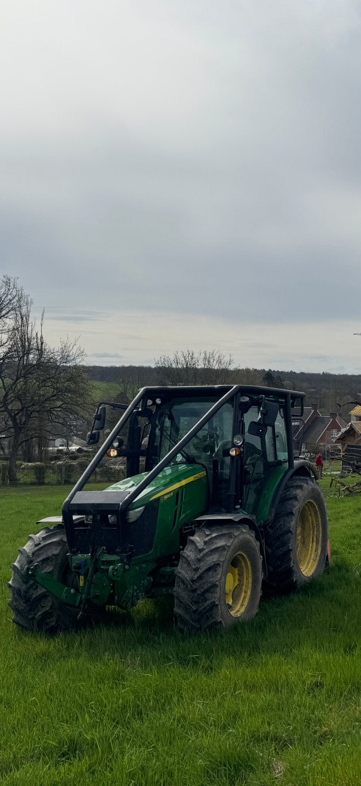 John Deere 5100r équipé forestier, Enlèvement, John Deere
