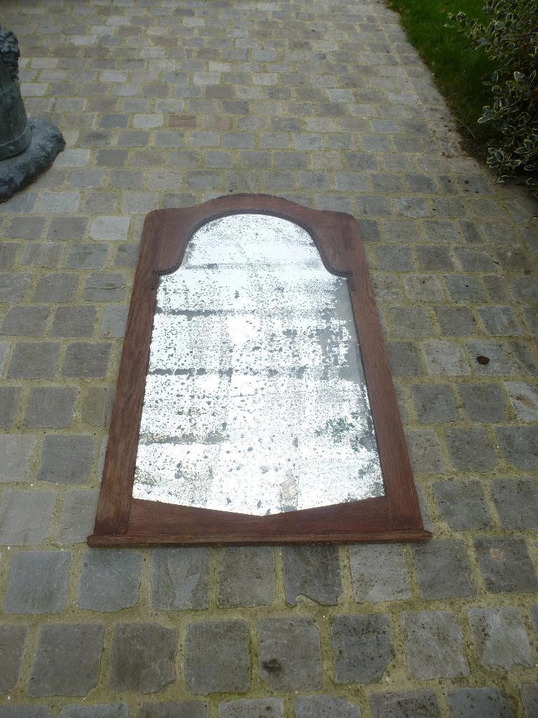 cadre de miroir ancien en chêne, Enlèvement