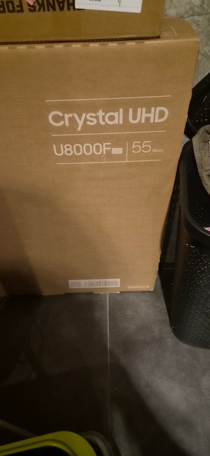 Samsung crystal uhd u8000f 55inch, Neuf, LED, Enlèvement, Samsung