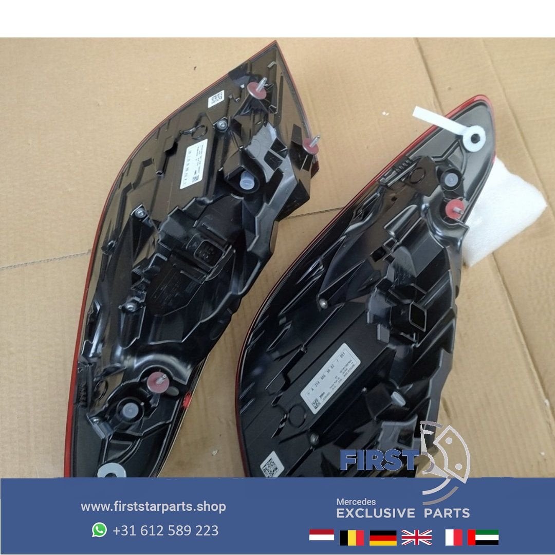 W214 E KLASSE LED ACHTERLICHTEN SET ORIGINEEL Mercedes LINKS, Auto-onderdelen, Verlichting, Gebruikt, -, Ophalen of Verzenden