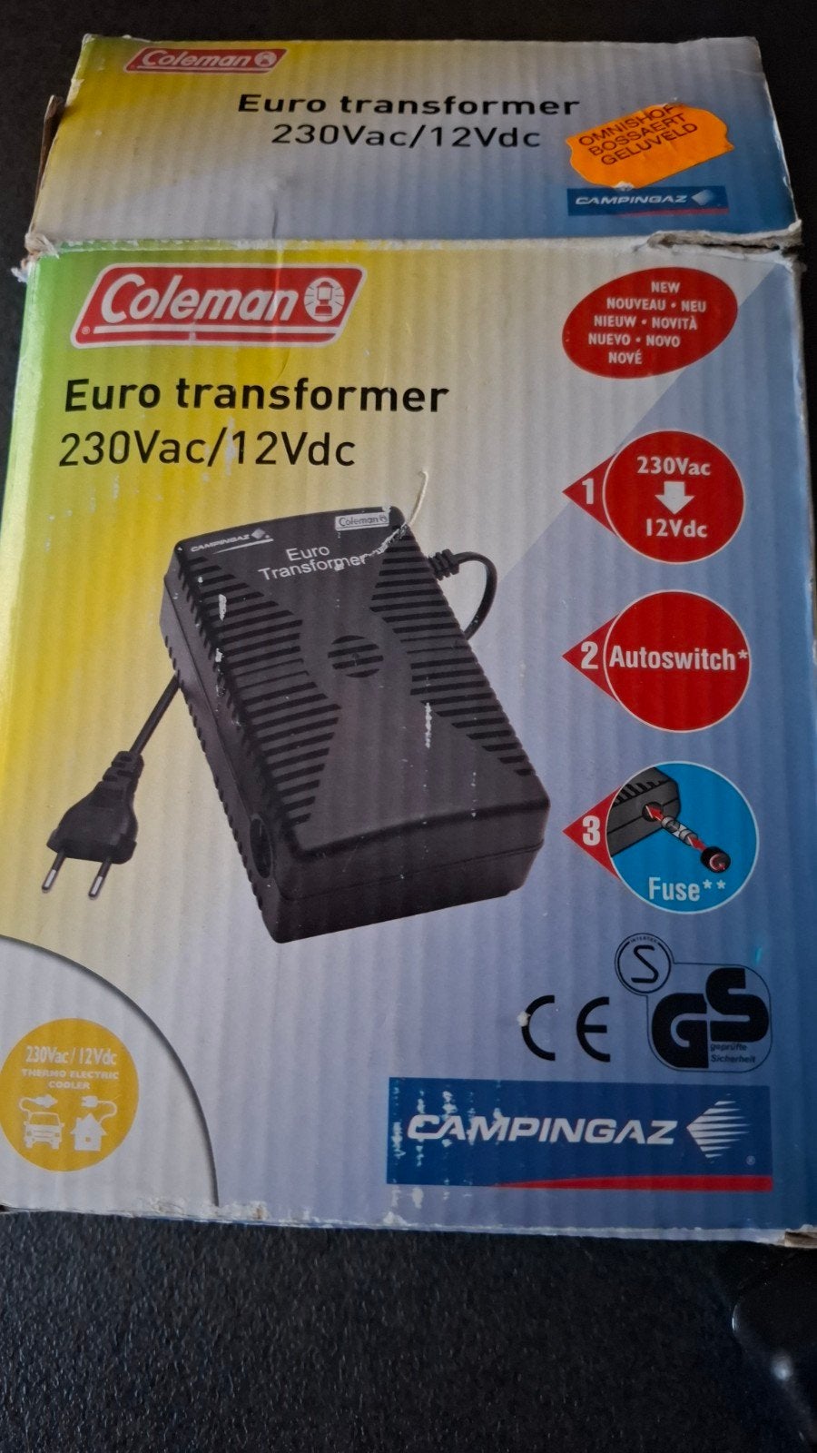 OMVORMER van 230V-> 12V, Ophalen, Gebruikt