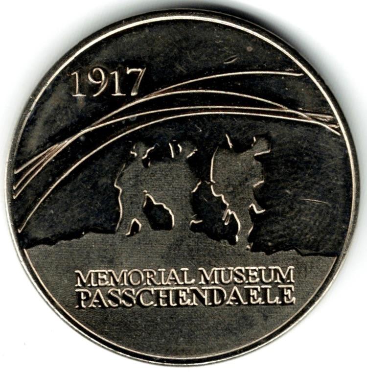 Collectors coin Museum Passchendaele 1917, Verzenden, Overige materialen